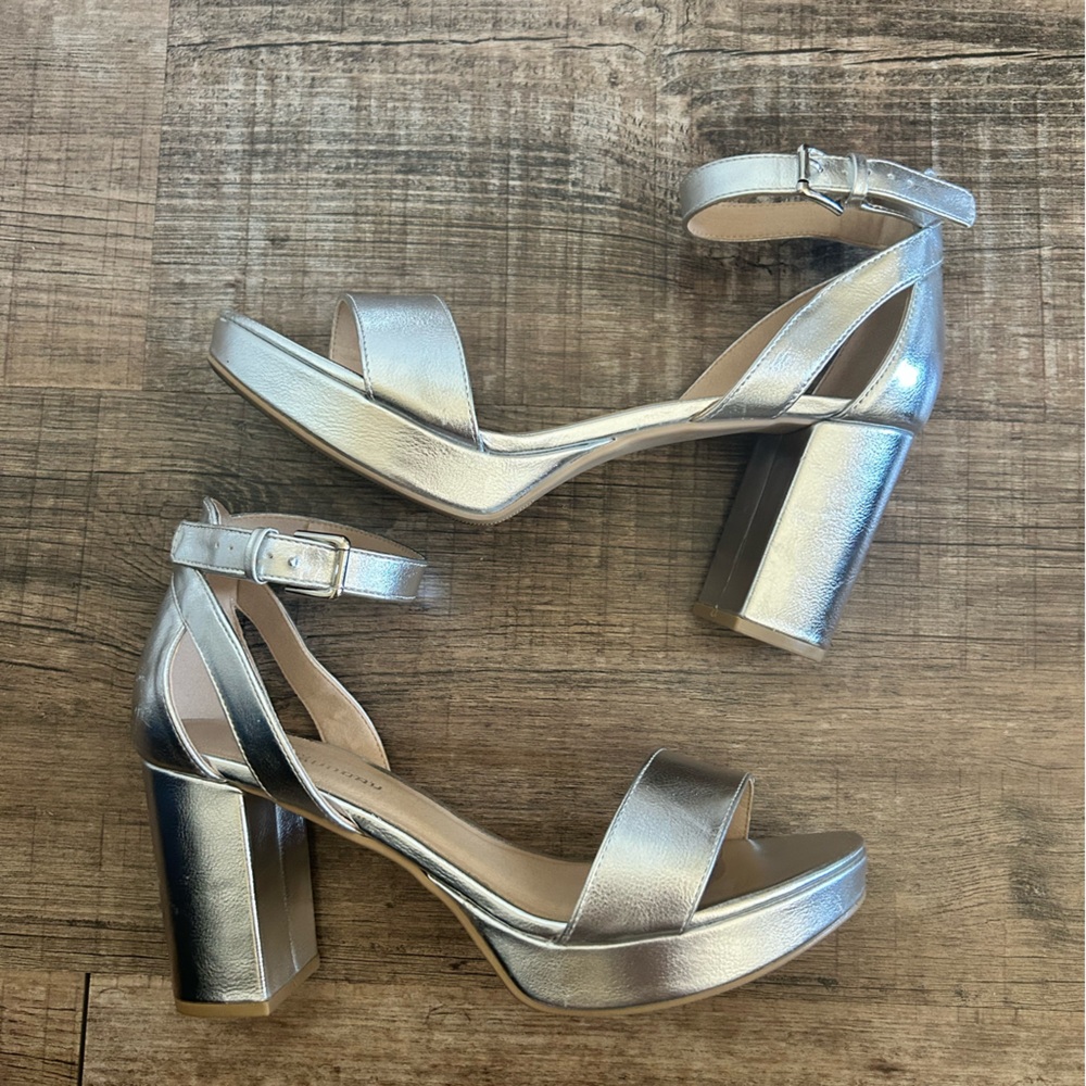CL by Chinese Laundry Silver Heels